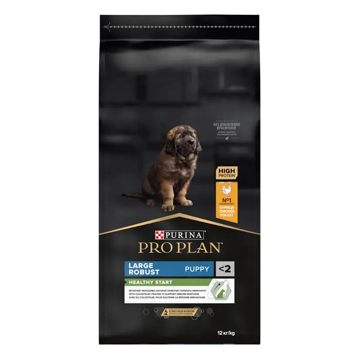 PROPLAN PUPPY LARGE ROBUST BÜYÜK IRK TAVUKLU YAVRU KÖPEK MAMASI 12 KG