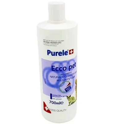 PURELE ECCO KEDİ VE KÖPEK BAKIM ŞAMPUANI 700 ML