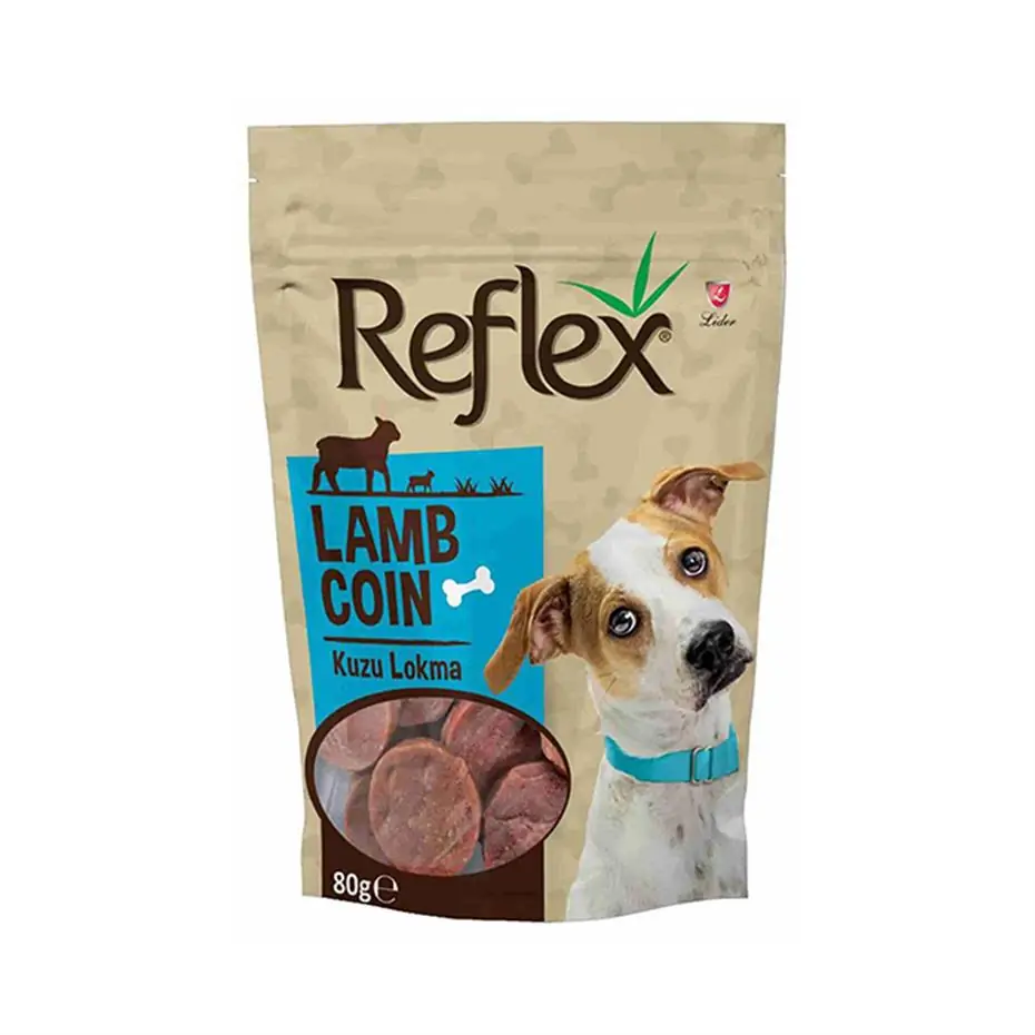 REFLEX KUZU ETLİ PUL KÖPEK ÖDÜLÜ 80GR