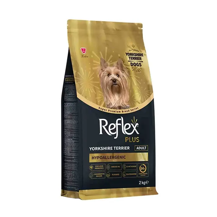 REFLEX PLUS HYPOALLERGENİC YORKSHİRE TERRİER ÖZEL IRK YETİŞKİN KÖPEK MAMASI 2 KG