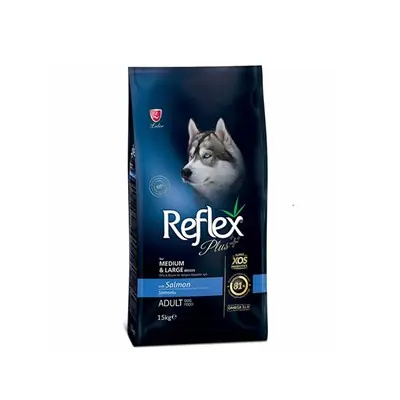 REFLEX PLUS MEDİUM-LARGE ADULT SALMON 15 KG