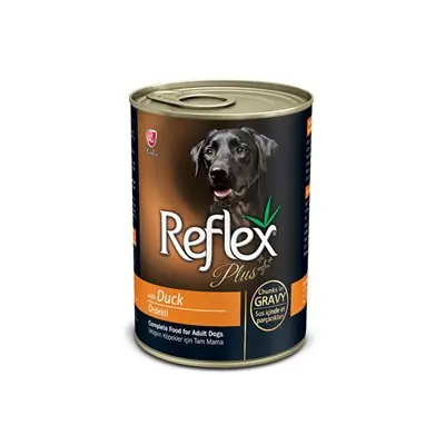 REFLEX PLUS ÖRDEK ETLİ YETİŞKİN KÖPEK KONSERVESİ 400 GR