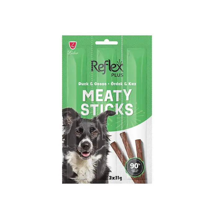 REFLEX ÖRDEK VE KAZ ETLİ KÖPEK ÖDÜL ÇUBUĞU 11 GR 3 ADET
