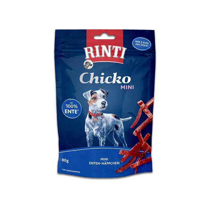 RINTI CHİCKO ÖRDEKLİ MİNİ KÖPEK ÖDÜLÜ 80GR