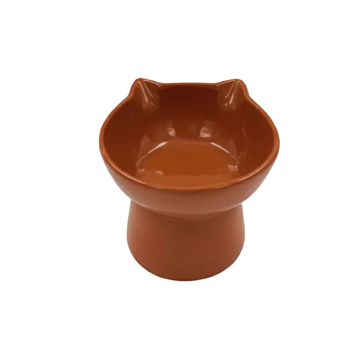 SAMPAWS OPAK AYAKLI KEDİ FİGÜRLÜ KEDİ KÖPEK MAMA VE SU KABI