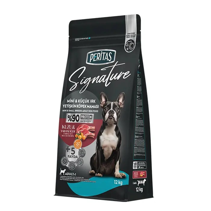 SİGNATURE KUZULU KÜÇÜK IRK YETİŞKİN KÖPEK MAMASI 12 KG