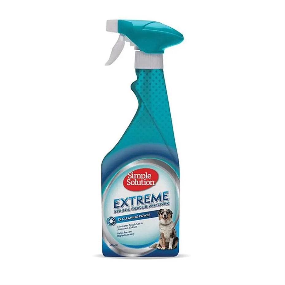SİMPLE SOLUTİON EXTREME KÖPEKLER İÇİN 3 KAT ETKİLİ LEKE & KOKU GİDERİCİ 500 ML