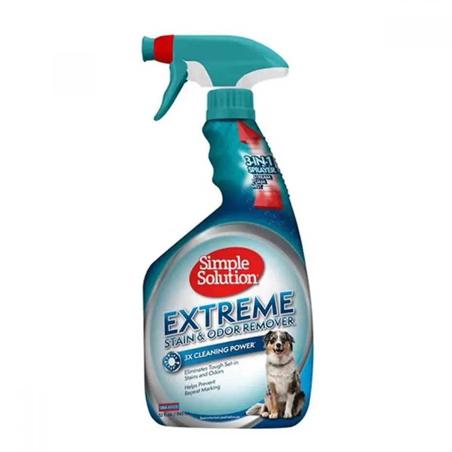 SİMPLE SOLUTİON ÜÇ KAT ETKİLİ LEKE VE KOKU GİDERİCİ 945ML