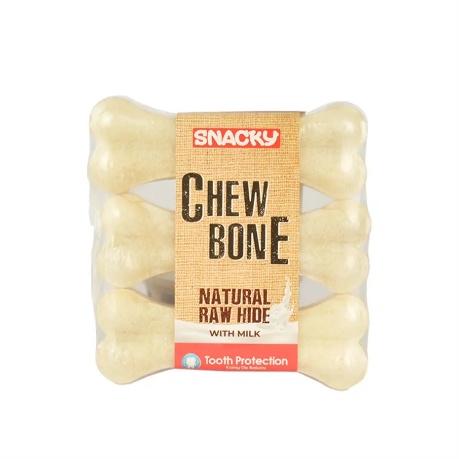 SNACKY BEYAZ ÇİĞNEME KEMİĞİ 3 ADET 30GR
