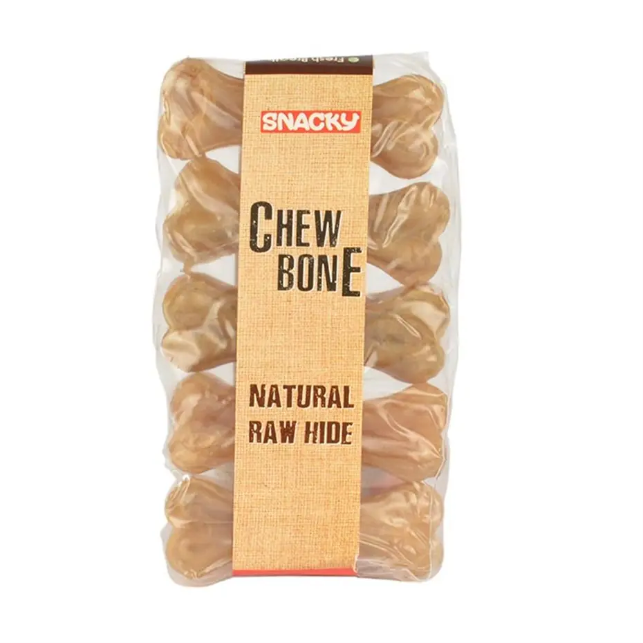 SNACKY CHEW BONE DOĞAL KÖPEK ÇİĞNEME KEMİĞİ 5'Lİ 7,5CM
