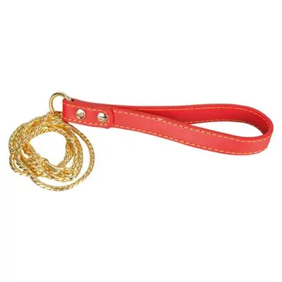 SNAKE DERİ SAPLI ZİNCİR UZATMA GOLD 120CM*3MM