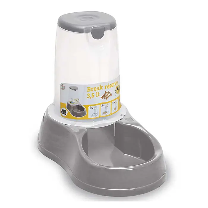 STEFANPLAST MAMA KABI 3,5 LİTRE 38X22,5X30CM GRİ