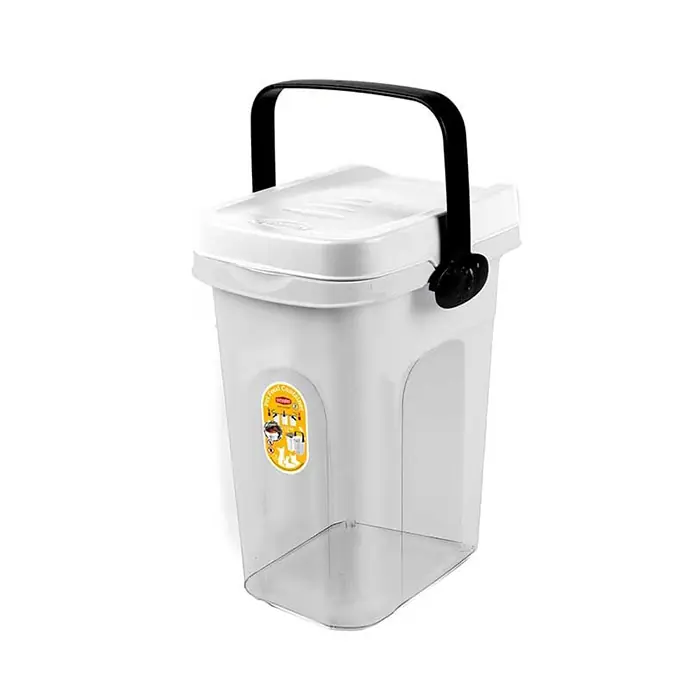 STEFANPLAST ŞEFFAF MAMA SAKLAMA KABI 7 LİTRE 23X19X31CM