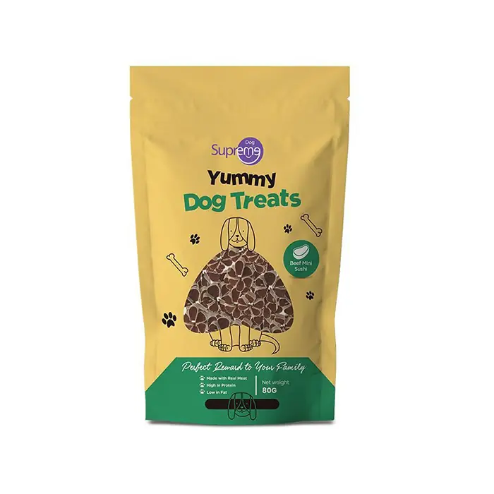 SUPREME YUMMY SIĞIR ETLİ SUSHİ KÖPEK ÖDÜL MAMASI 80GR