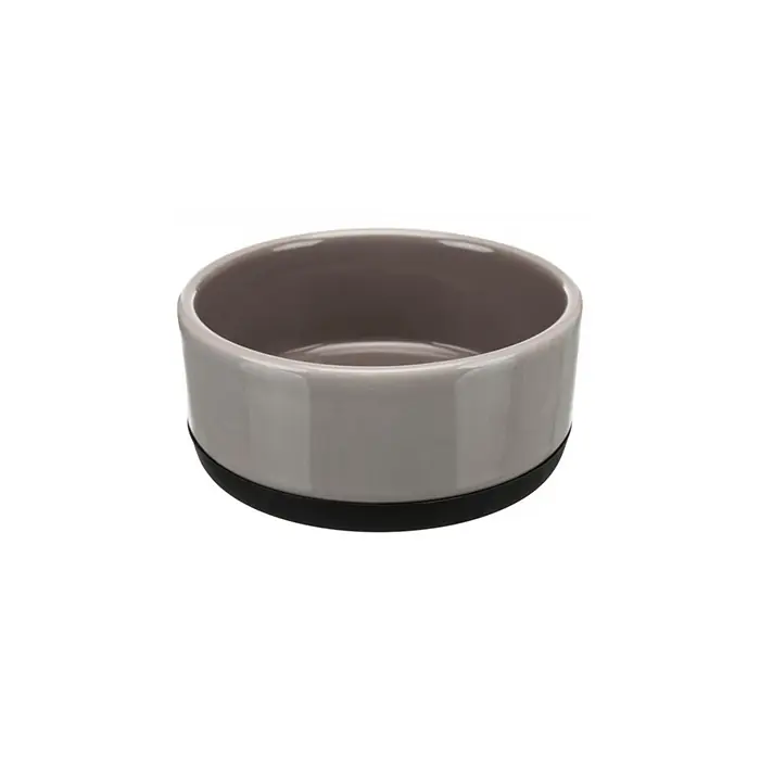 TRİXİE KAYDIRMAZ KAUÇUK TABANLI SERAMİK MAMA KABI 0,40LT 12CM