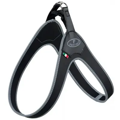 TRİXİE KÖPEK GÖĞÜS TASMASI SİYAH XSMALL-SMALL 45 CM