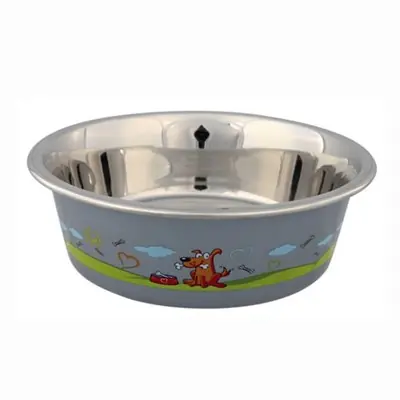 TRİXİE KÖPEK MAMA VE SU KABI PASLANMAZ 0,4 LT/14 CM