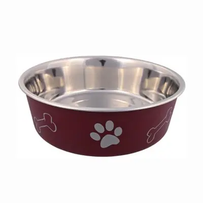 TRİXİE KÖPEK PASLANMAZ MAMA VE SU KABI 2,00 LT/21 CM