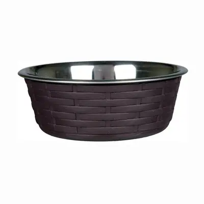 TRİXİE KÖPEK PASLANMAZ ÇELİK MAMA VE SU KABI 0,8 LT 16 CM