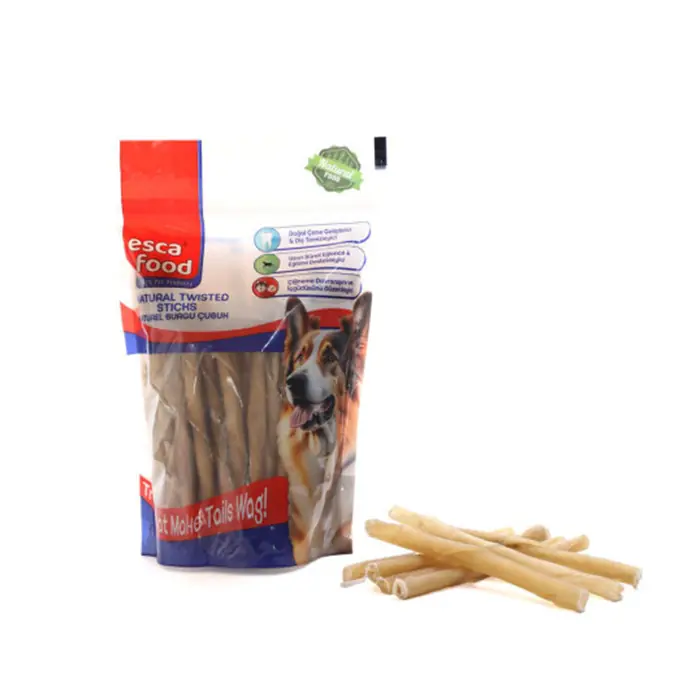 ESCA NATUREL BURGU KEMİK KÖPEK ÖDÜLÜ 12CM 50Lİ