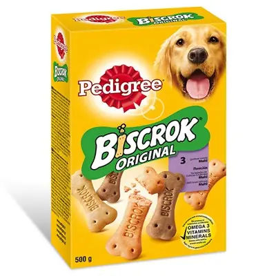 PEDİGREE BİSCROK KÖPEK ÖDÜL BİSKÜVİSİ 500 GR