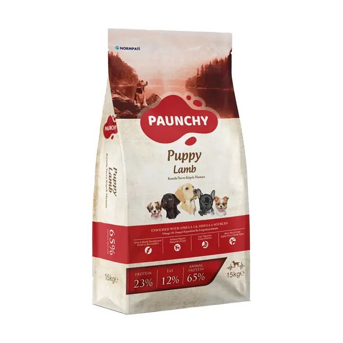PAUNCHY KUZU ETLİ YAVRU KÖPEK MAMASI 15KG
