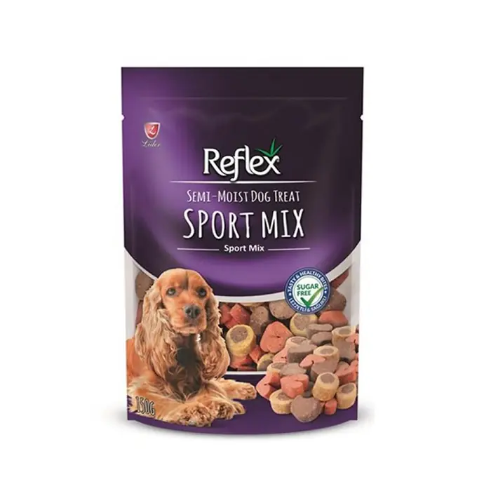 REFLEX YARI YUMUŞAK KÖPEK ÖDÜL MAMASI SPORT MİX 150 GR