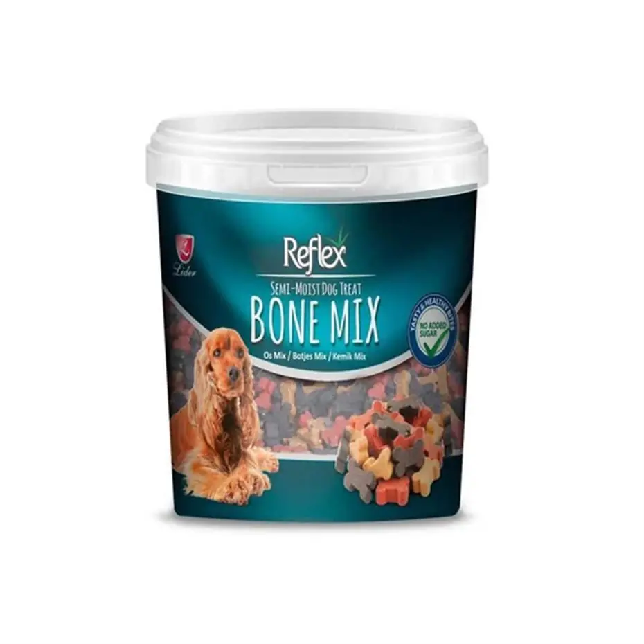 REFLEX SEMİ MOİST KEMİK MİX KÖPEK ÖDÜLÜ 500 GR