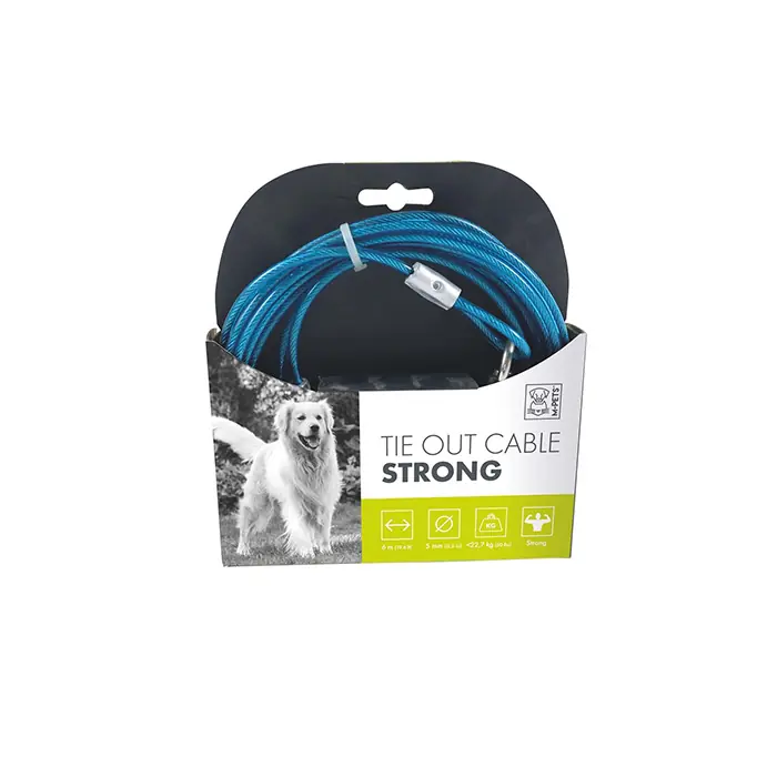 M-PETS STRONG BAHÇE BAĞLAMA HALATI 6M MAVİ
