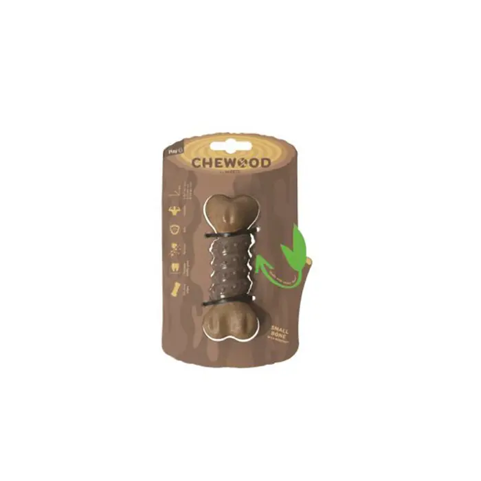 M-PETS CHEWOOD RUBBER ÇİĞNENEBİLİR KEMİK KÖPEK OYUNCAĞI SMALL