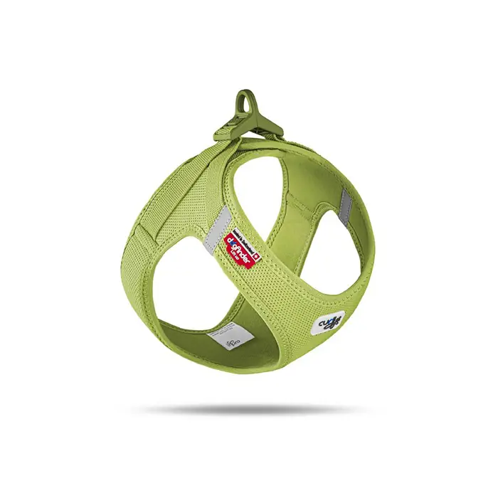 CURLİ VEST HARNESS CLASP AİR-MESH KÖPEK GÖĞÜS TASMASI LİME 2XSMALL