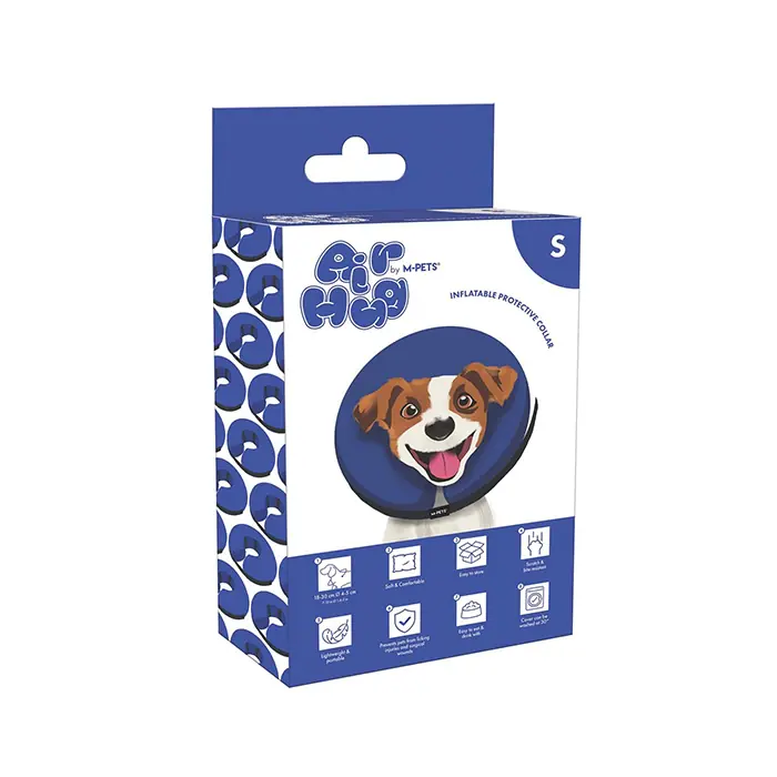 M-PETS AİR HUG ŞİŞİRİLEBİLİR KORUYUCU KÖPEK YAKA TASMASI SMALL