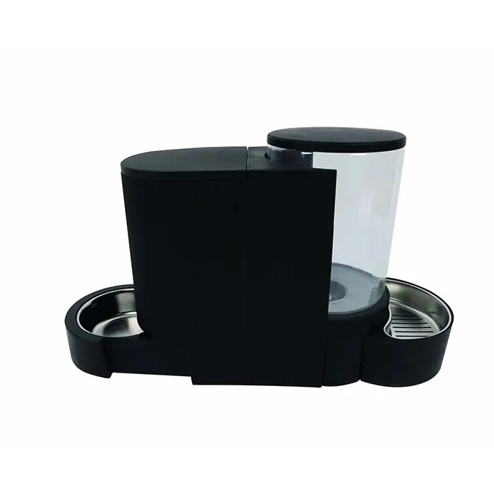 M-PETS DUPLO HAZNELİ MAMA VE SU KABI SİYAH 3LİTRE-1.3KG