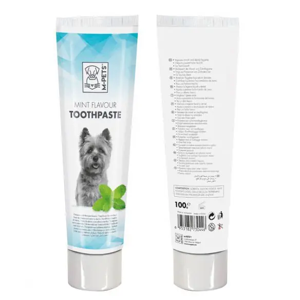 M-PETS NANELİ KÖPEK DİŞ MACUNU 100GR