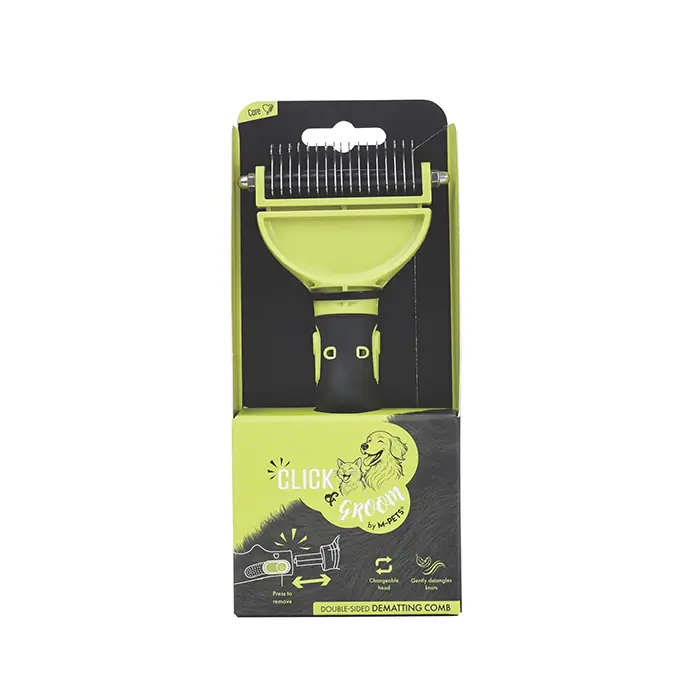 M-PETS CLİCK AND GROOM KEDİ VE KÖPEKLER İÇİN KITIK AÇICI TARAK