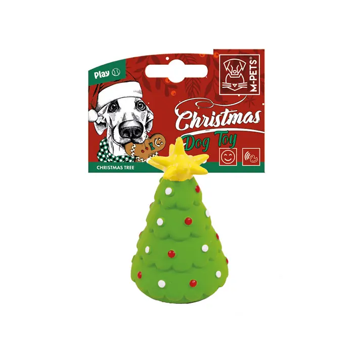 M-PETS CHRİSTMAS TREE KÖPEK OYUNCAĞI 10 CM