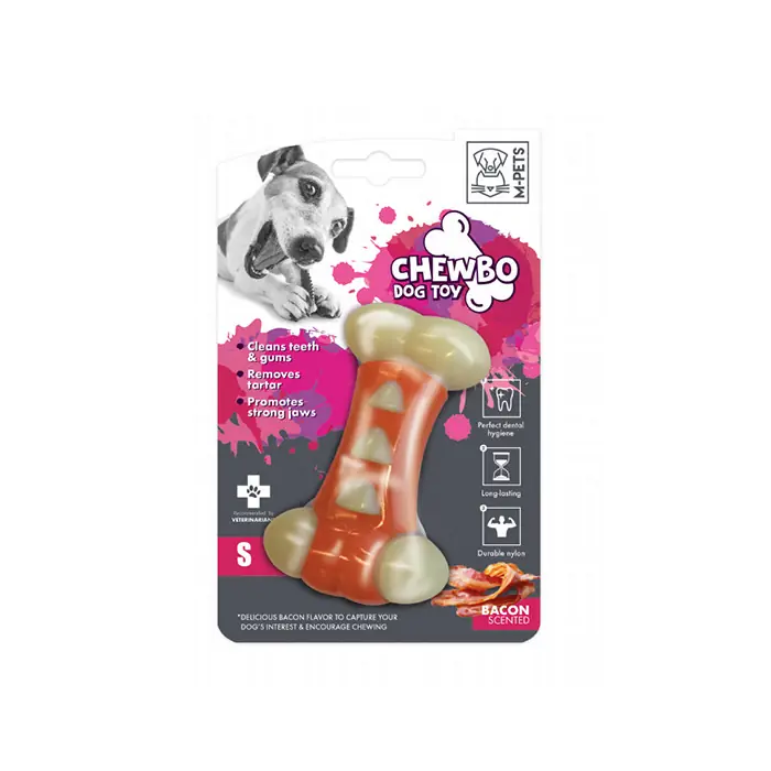 M-PETS CHEWBO TRİBONE DENTAL ET AROMALI KÖPEK OYUNCAĞI SMALL