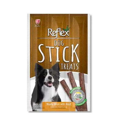 REFLEX DANA ETLİ KÖPEK ÖDÜL ÇUBUĞU 11 GR 3 ADET
