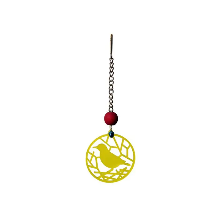 BIRDLIFE AKRİLİK GEOMETRİK ŞEKİLLİ SARKAÇ KUŞ OYUNCAĞI