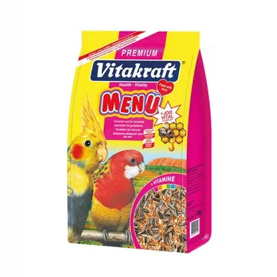 VİTAKRAFT MENU,JOD VİTAL COMPLEX PREMİUM PARAKET YEMİ 1 KG