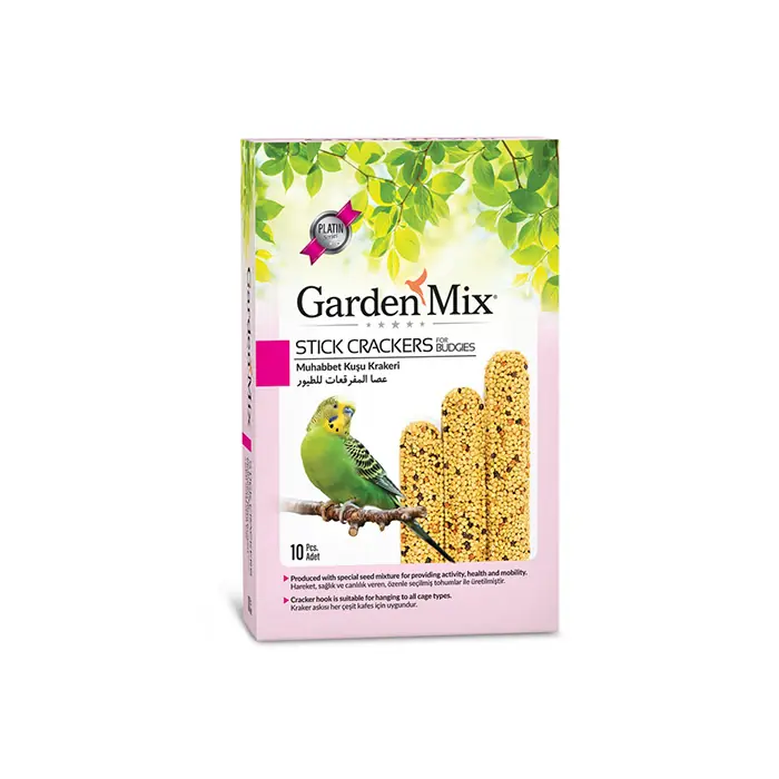 GARDENMİX PLATİN SADE KUŞ KRAKERİ 10 LU
