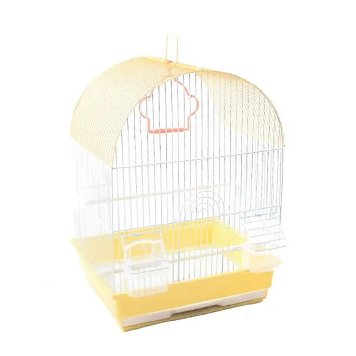 BIRDLIFE ÇİFT KAPILI PİRİNÇ KUŞ KAFESİ 34,5X28X46CM A4000-1B-G
