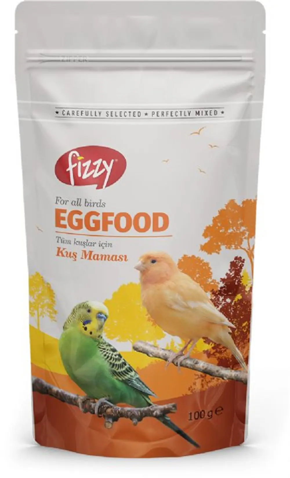 FİZZY PREMİUM KUŞ MAMASI 100 GR