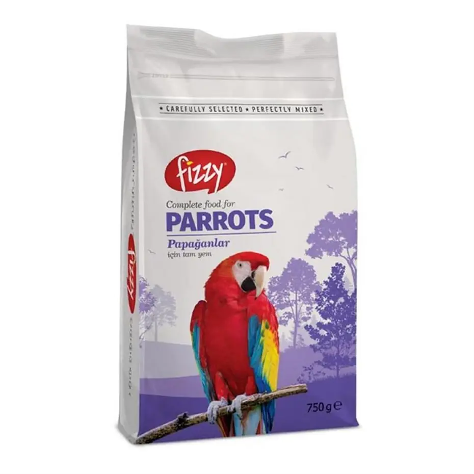 FİZZY PREMİUM PAPAĞAN YEMİ 750 GR
