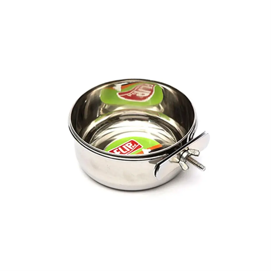 FLİP 10 OZ VİDALİ ÇELİK KUŞ YEMLİĞİ
