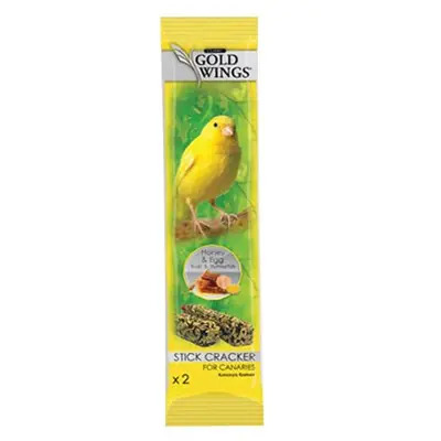 GOLD WİNGS BALLI YUMURTALI KANARYA KRAKERİ 2'Lİ