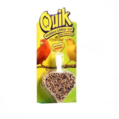 QUİK KANARYA YUMURTALI BALLI KALP KRAKER