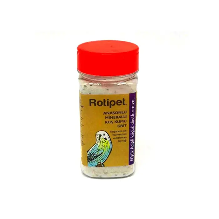 ROTİPET ANASONLU MİNERALLİ KUŞ KUMU GRİT 300 GR
