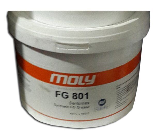 MOLY FG 801 - 25 KG GIDA ONAYLI SENTETİK BEYAZ RULMAN GRESİ