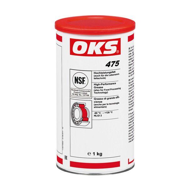 OKS 475 PTFE'Lİ YÜKSEK DEVİR GIDA GRESİ 1 KG